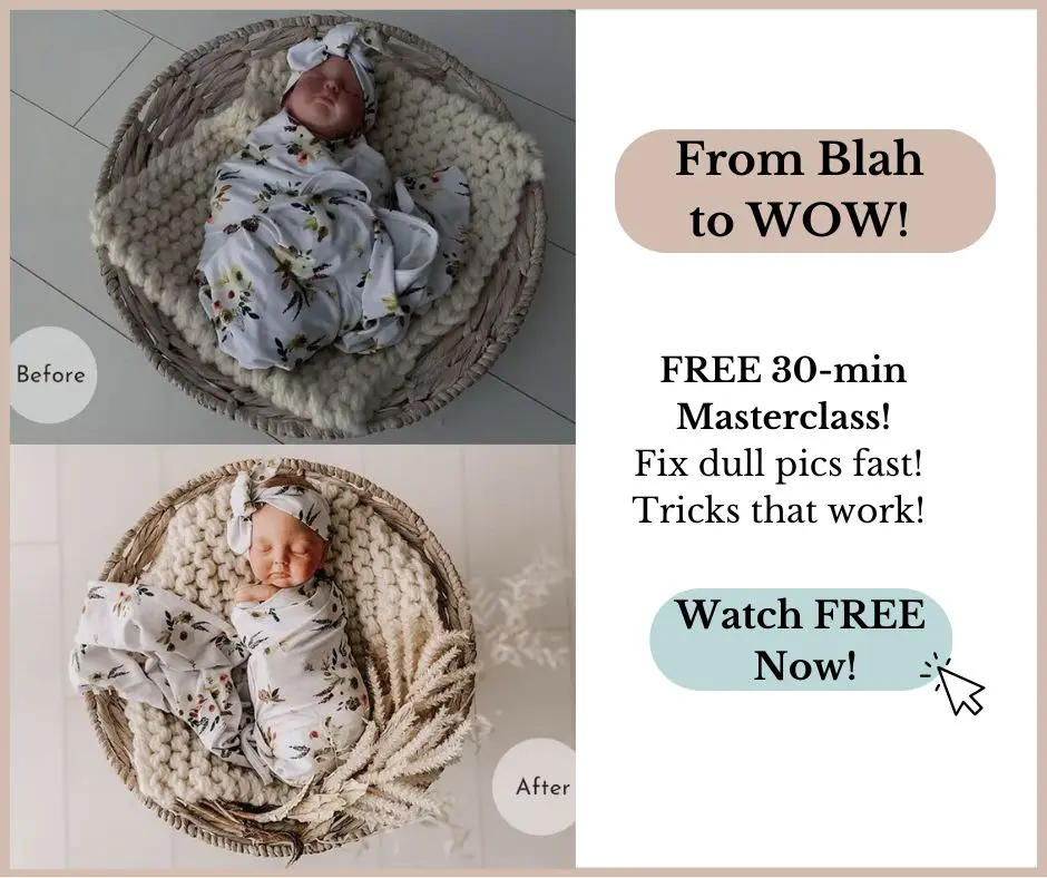 Jess’s free newborn photography masterclass graphic – best-newborn-courses