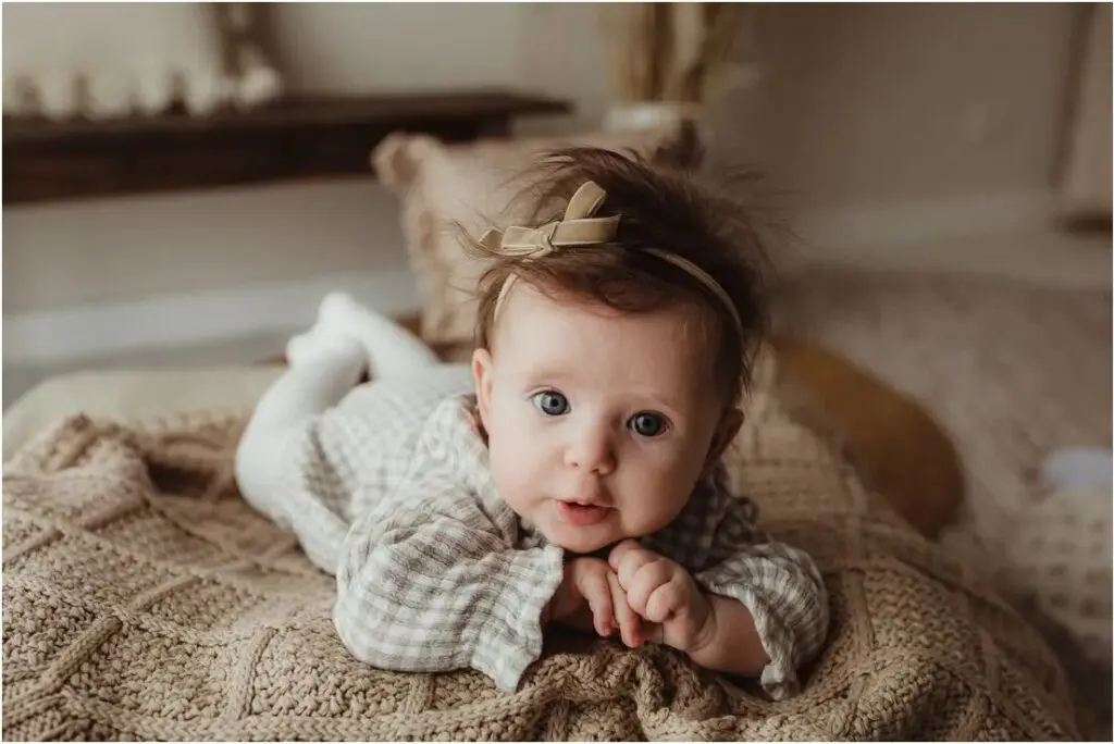 baby laying on tummy poses safe for beginners