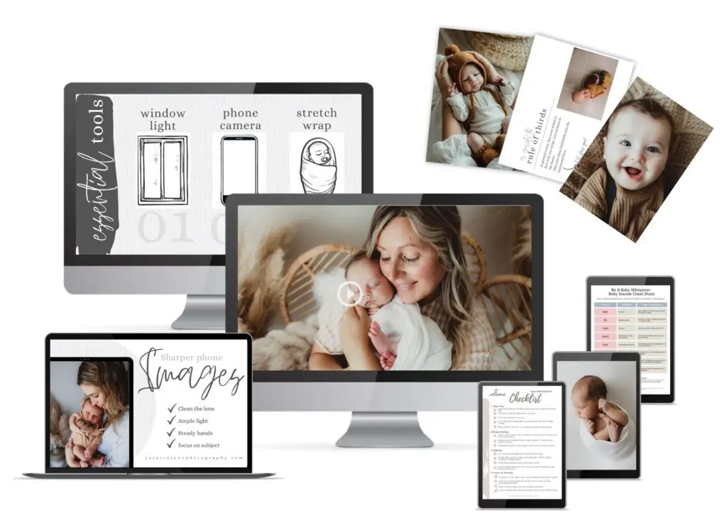 Newborn photography course training for beginners